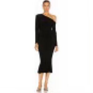 Norma Kamala Drop Shoulder Fishtail Dress
